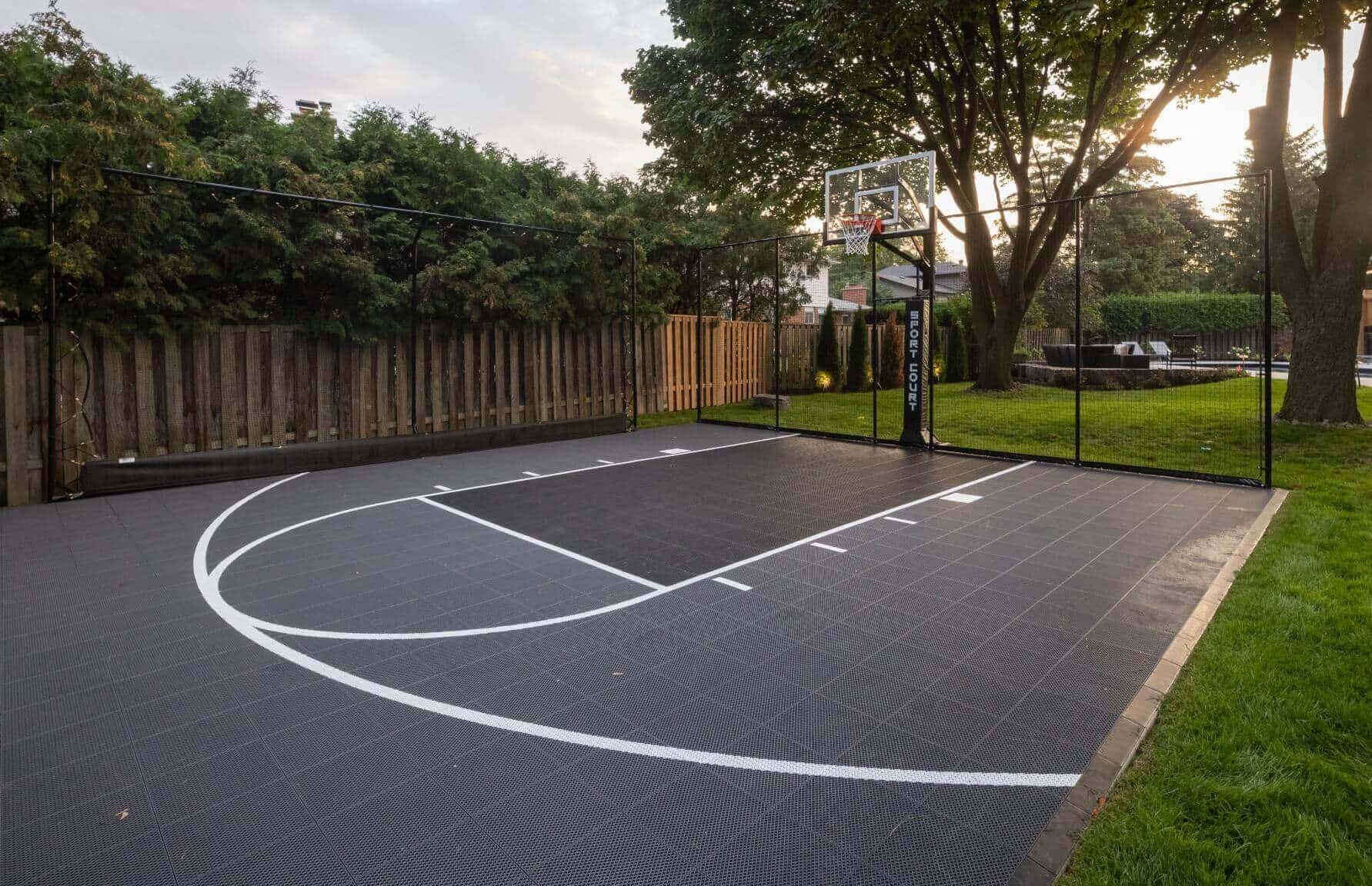 sports court landscape designer toronto