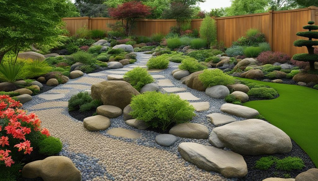 rock landscaping