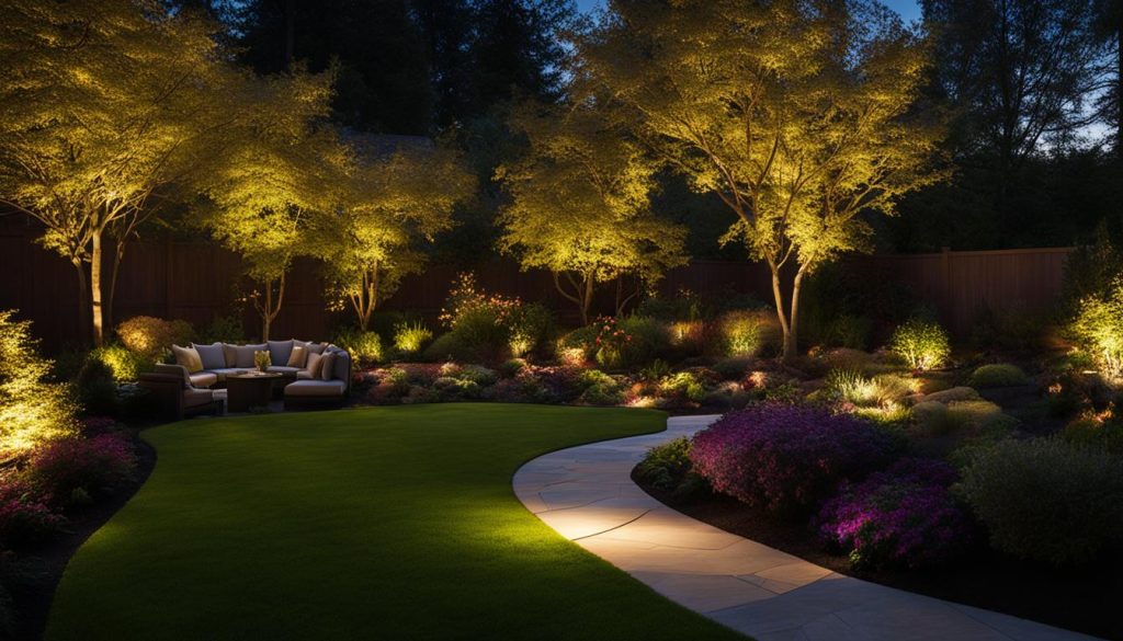 Expertly designed outdoor lighting