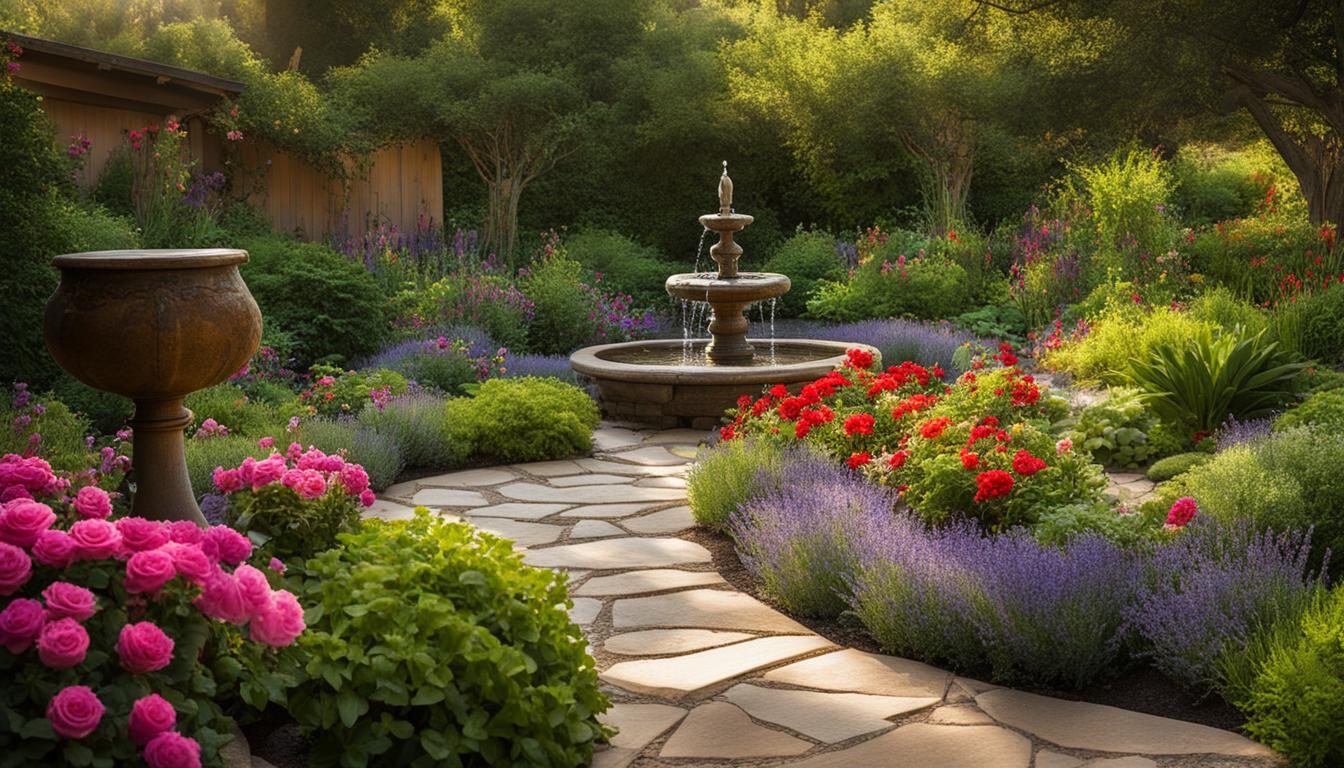 Fragrant garden landscaping