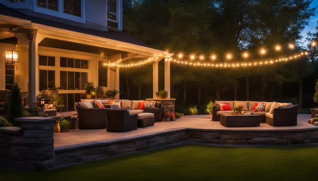 Personalize outdoor lighting