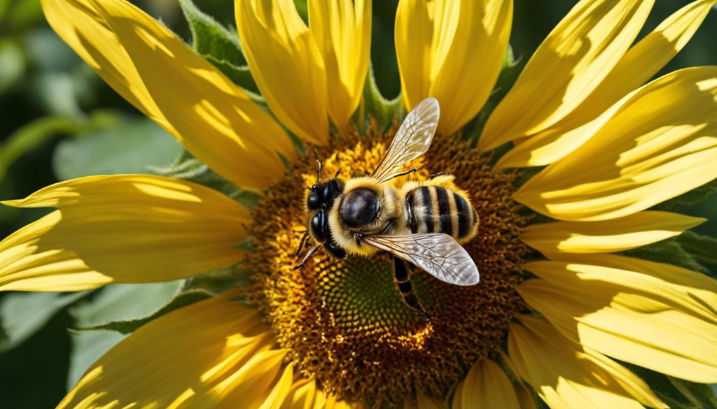 bee on a flower