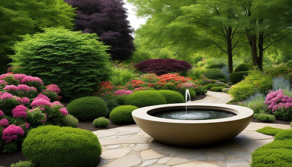 garden focal point