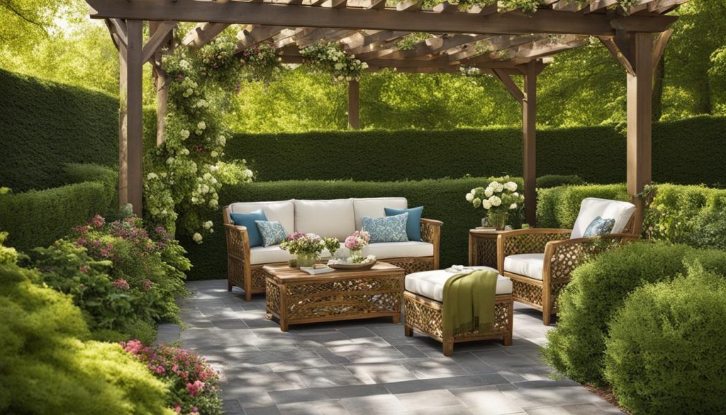 Pergola landscaping