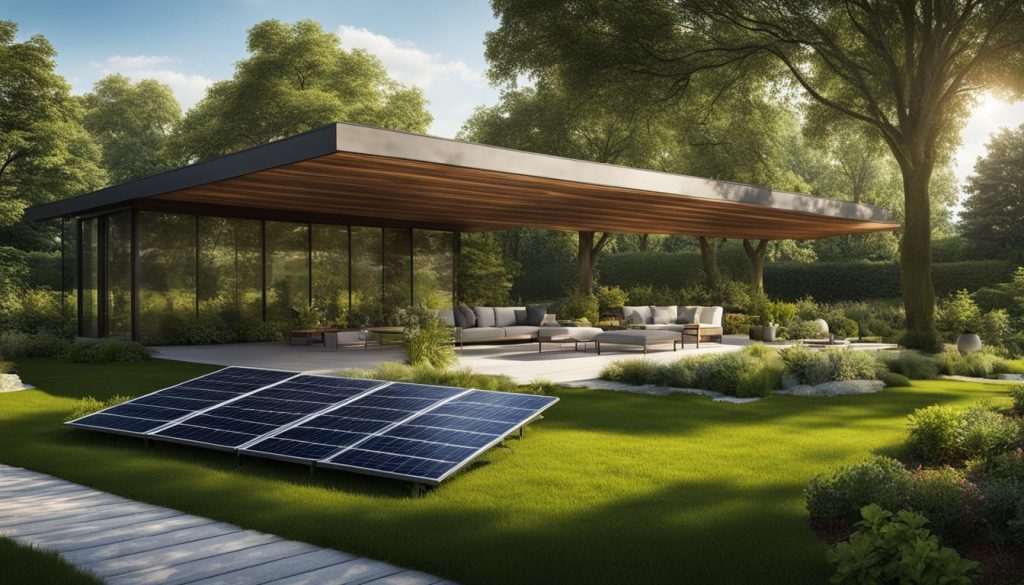 solar panels for landscaping